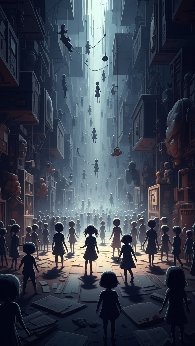 수많은 아이들이 한데 모여 소란스럽게 놀던 꿈 - 흉몽 수많은 아이들이 한데 모여 소란스럽게 놀던 꿈 - 흉몽