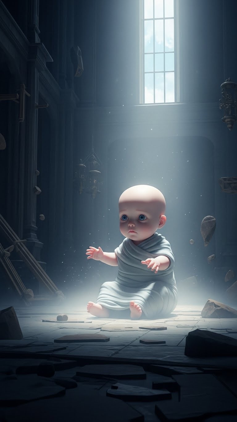 충족되지 못한 욕구와 정체를 암시하는 아기의 칭얼거림 꿈 - 흉몽