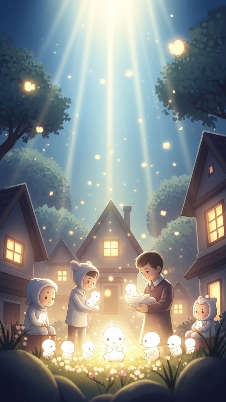 이웃집 아기 탄생, 공동체의 경사와 당신의 성장 - 길몽