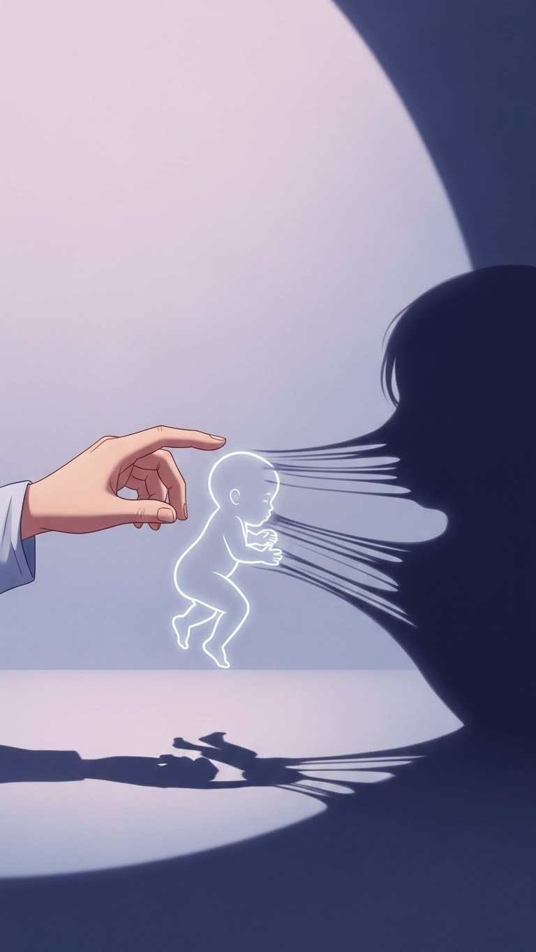 순수한 아기와의 교감이 드리운 이성 관계의 그림자 - 흉몽 순수한 아기와의 교감이 드리운 이성 관계의 그림자 - 흉몽