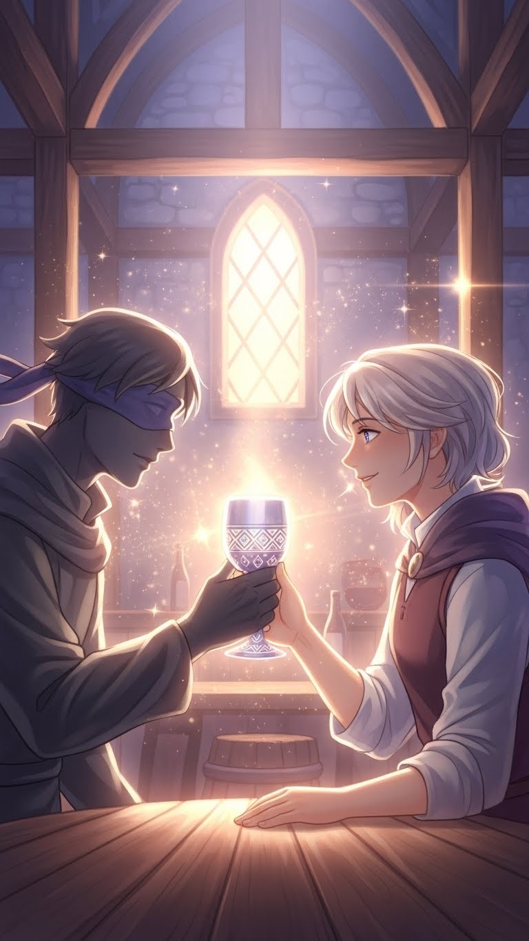 도둑과의 술잔, 예상치 못한 화해의 꿈 - 길몽