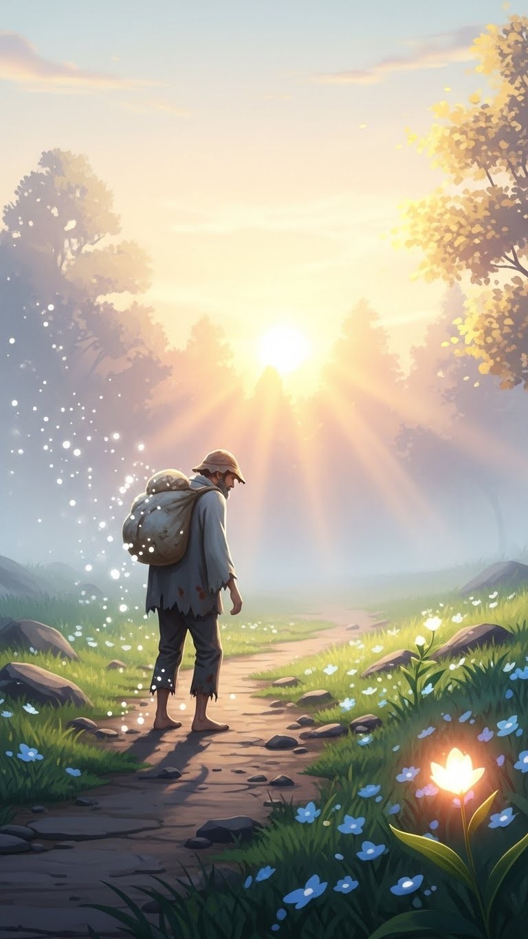 사라진 거지, 어려움이 걷히고 번영이 찾아올 징조의 꿈 - 길몽 사라진 거지, 어려움이 걷히고 번영이 찾아올 징조의 꿈 - 길몽