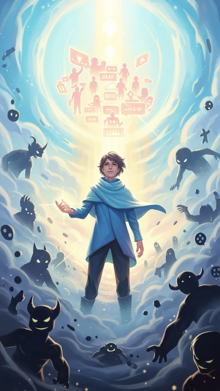 내면의 깡패를 제압하고 지도자가 되는 꿈 - 길몽