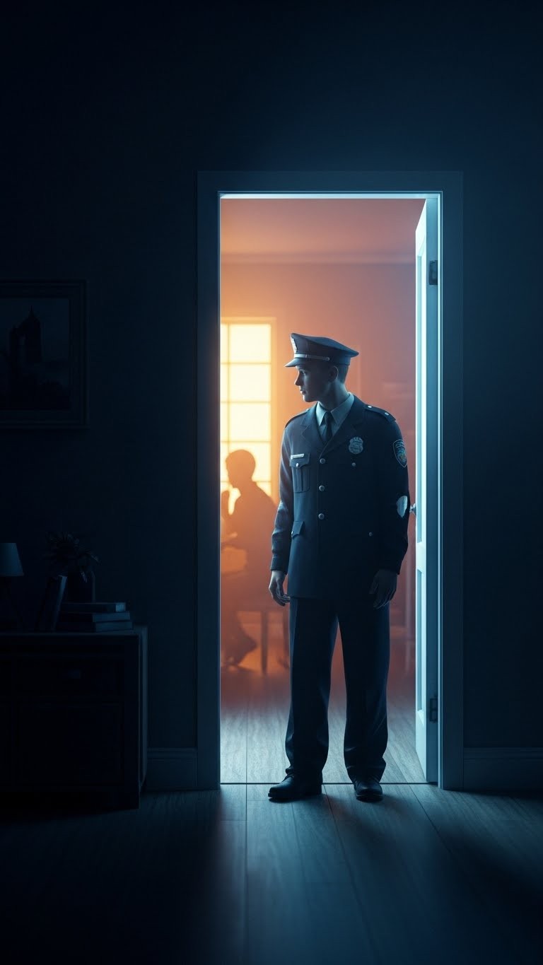 경찰관 제복을 입고 타인의 삶에 개입하는 꿈 - 흉몽