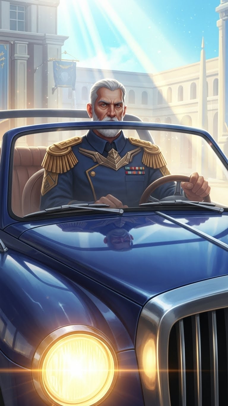 고위 인사의 차량을 몰며 중요한 책임을 맡는 꿈 - 길몽