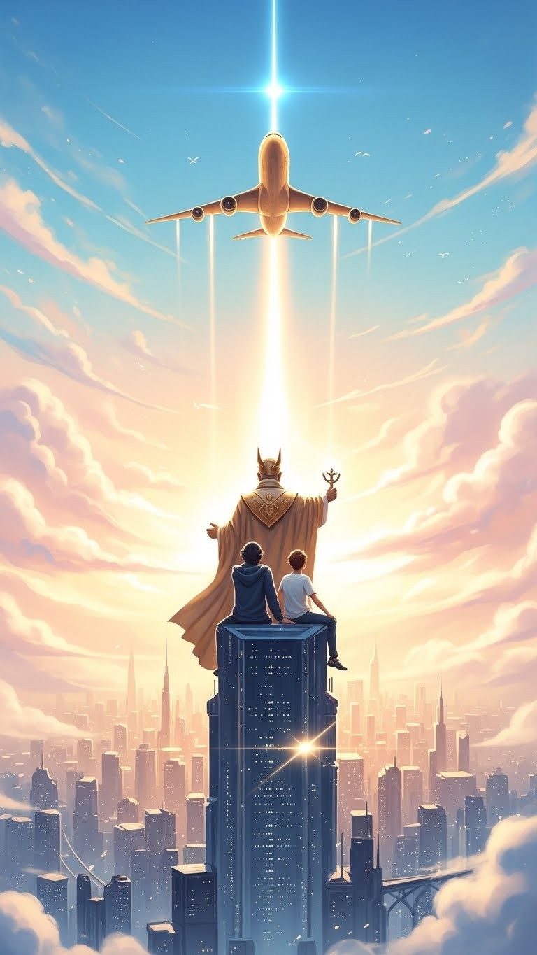 최고 지도자와 함께 권력의 정점에서 비상하는 꿈 - 길몽