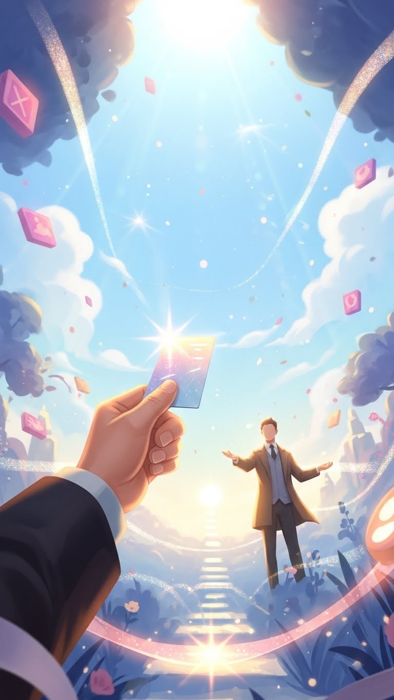 명망 있는 인물과의 만남, 새로운 기회를 예고하는 명함 꿈 - 길몽 명망 있는 인물과의 만남, 새로운 기회를 예고하는 명함 꿈 - 길몽