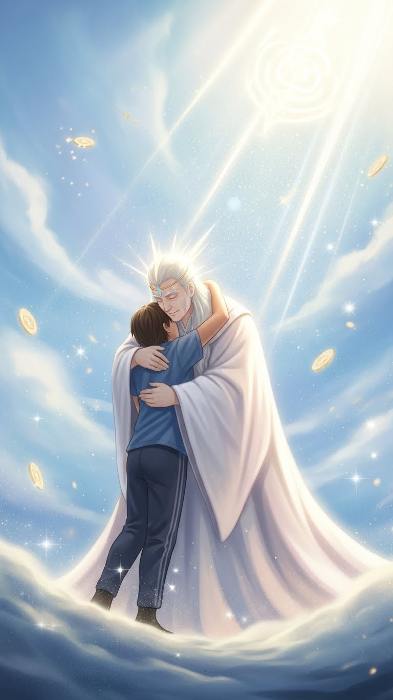 권위자의 포옹, 명예와 행운을 부르는 길몽 - 길몽