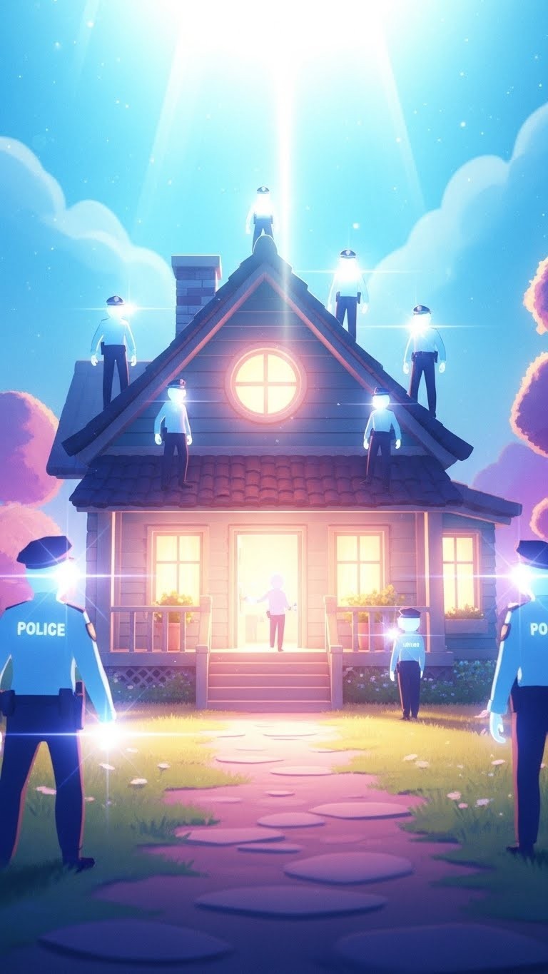 공권력의 개입으로 난관이 해소되고 소망이 이루어지는 꿈 - 길몽