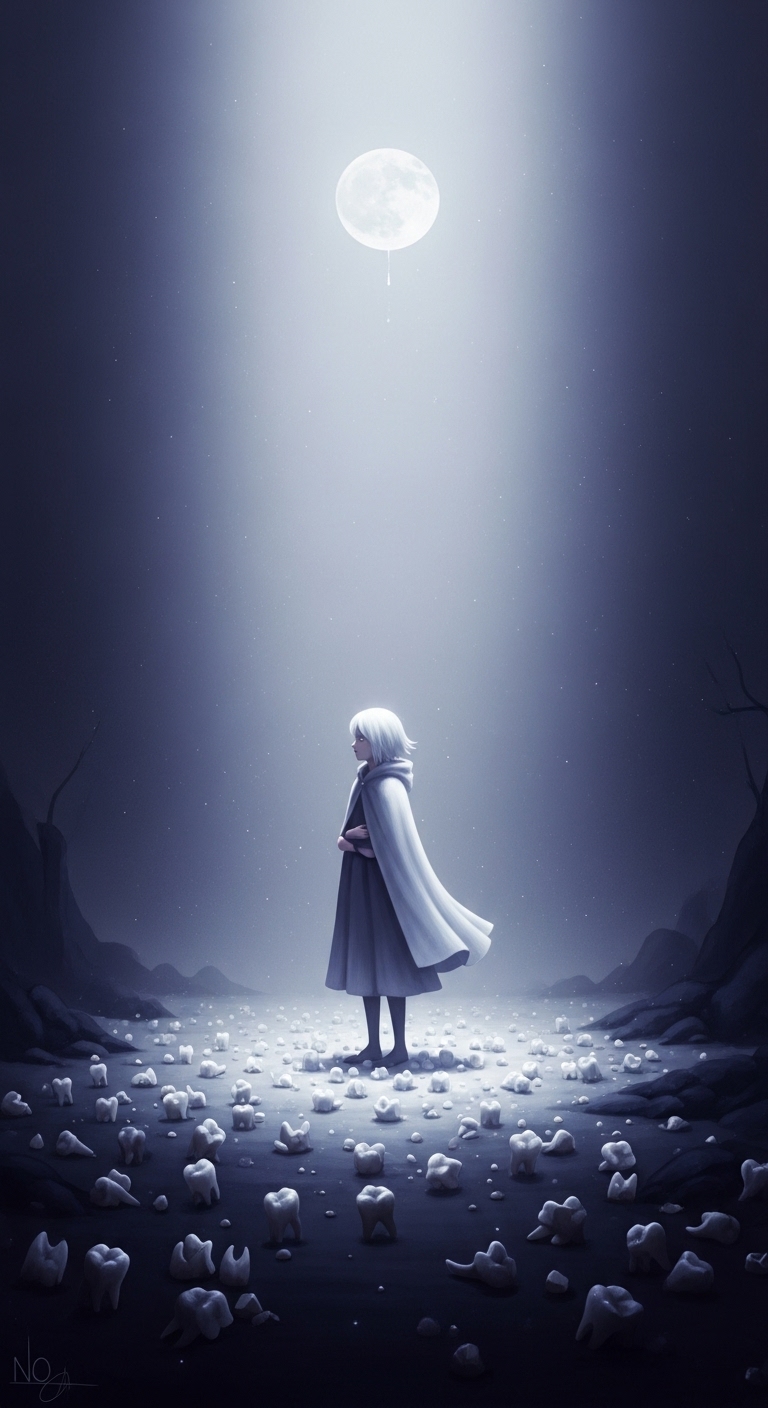 상실감과 고독을 암시하는 발치 꿈 - 흉몽