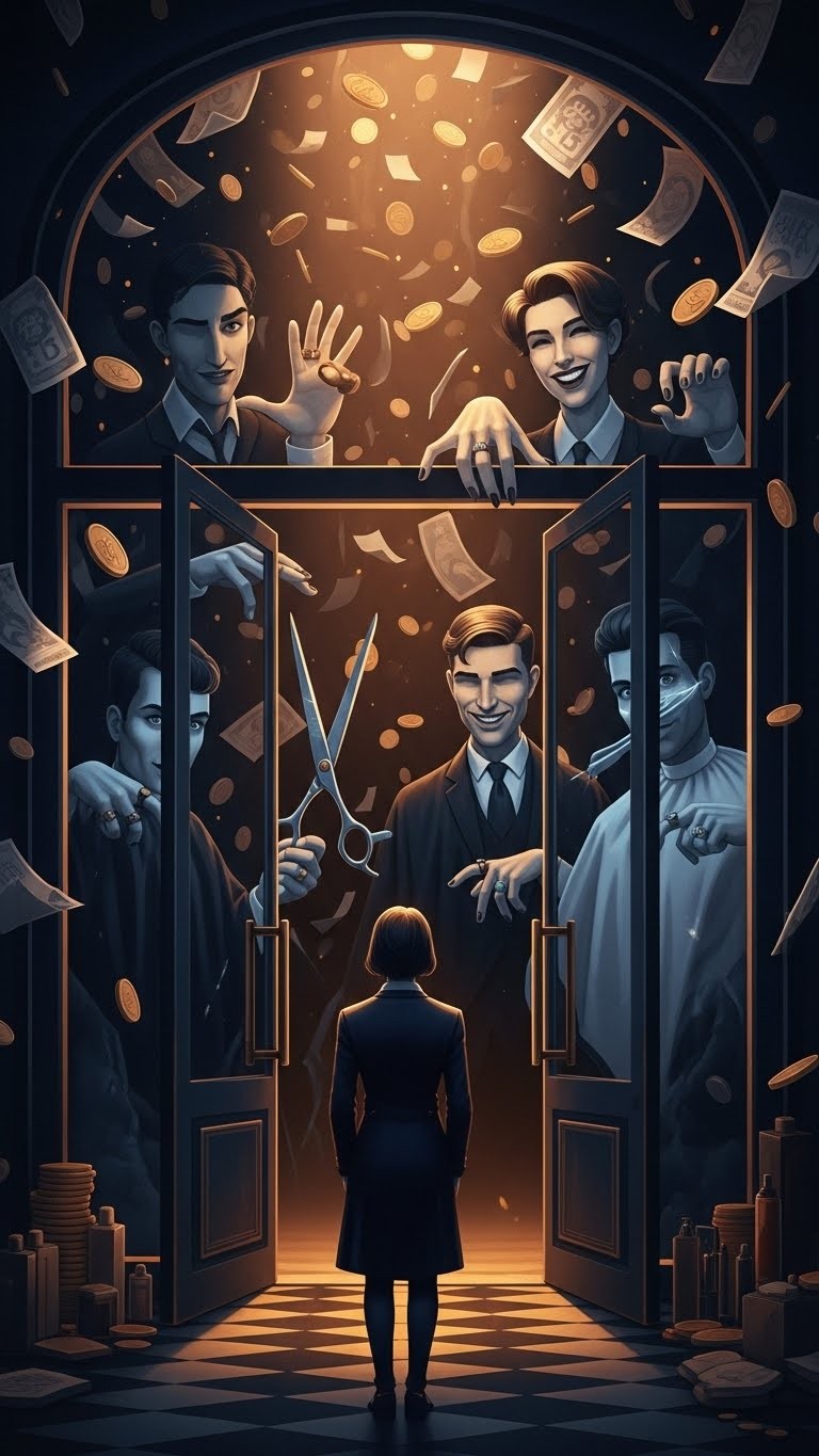 달콤한 손길 뒤에 감춰진 위험, 이발사/미용사 꿈 - 흉몽