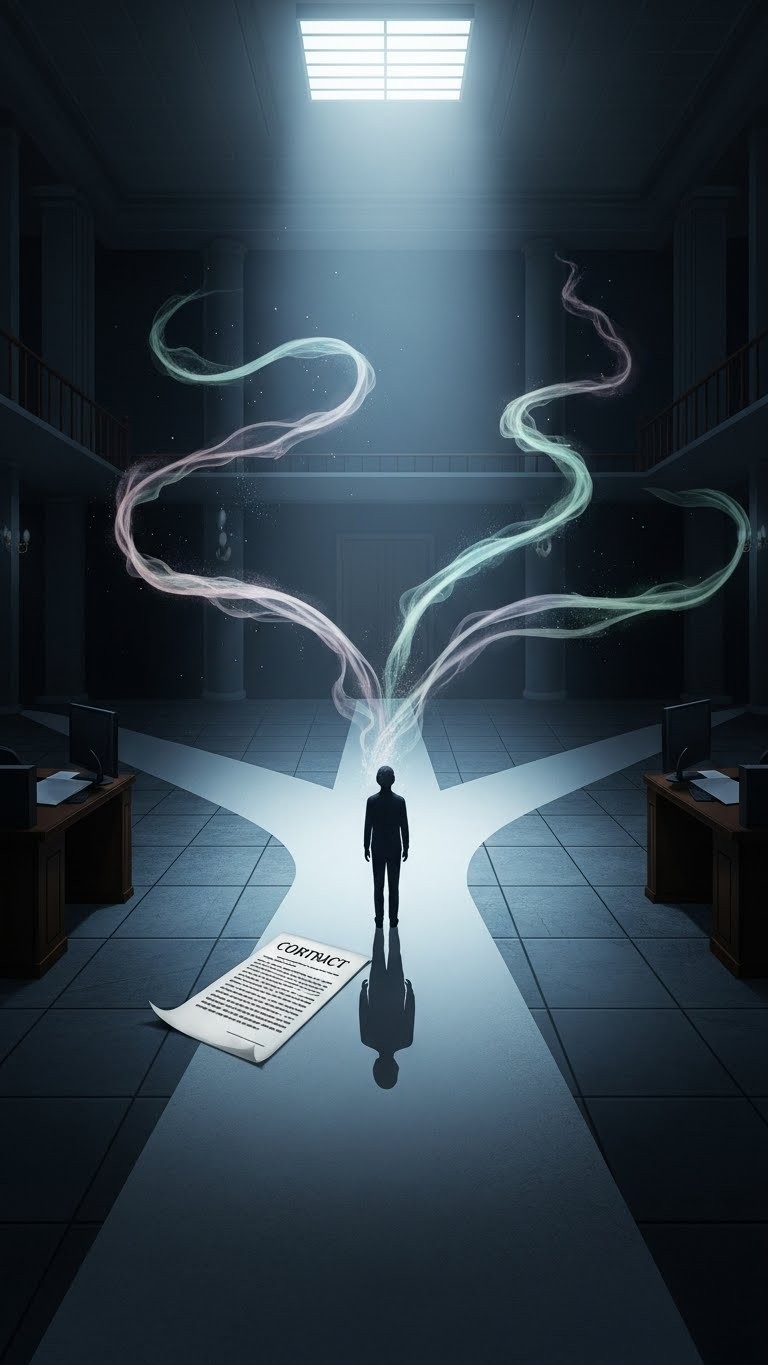 직장 내 갈등과 책임감, 중요한 변화를 암시하는 해고의 꿈 - 흉몽