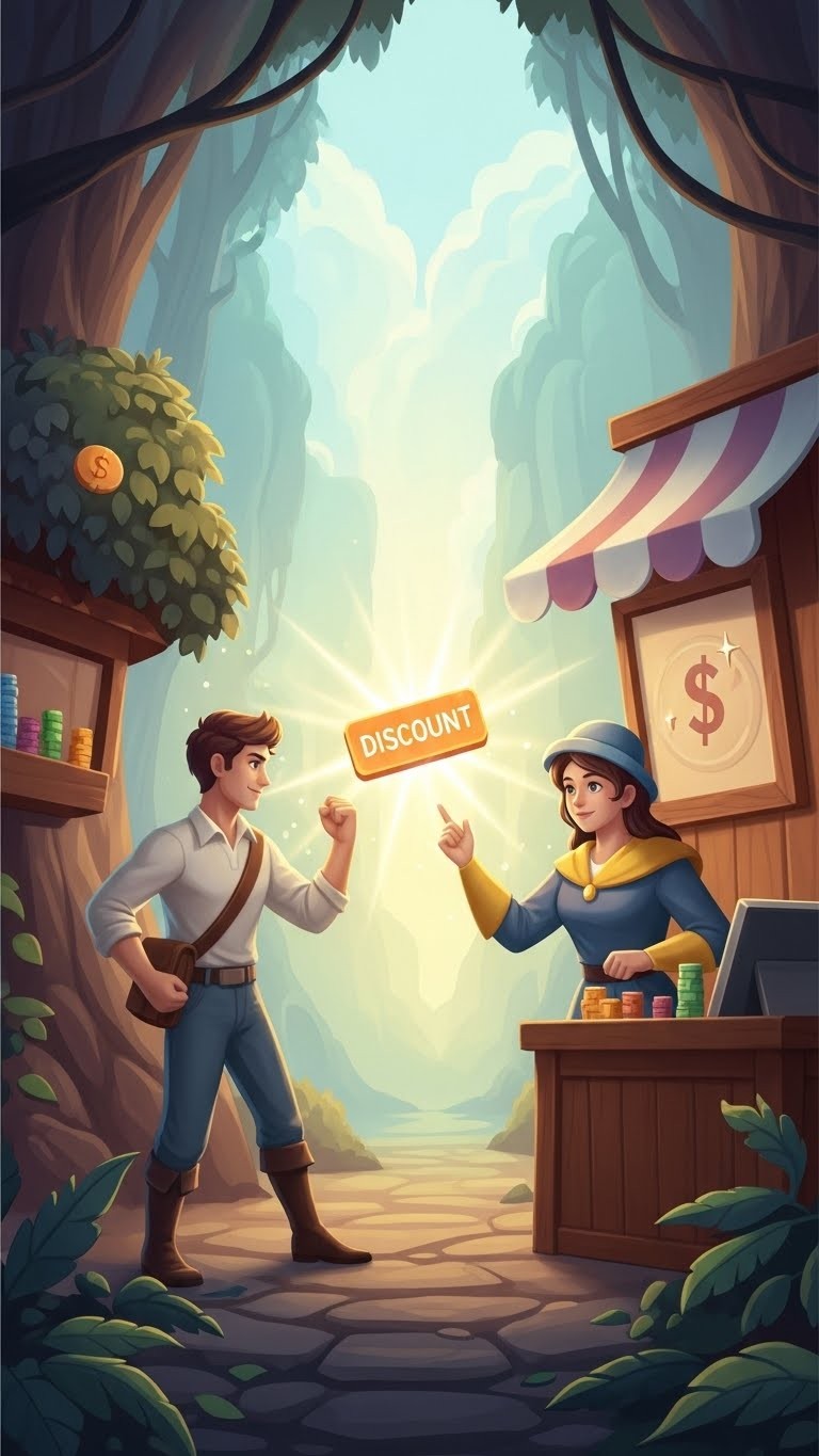 가격 흥정으로 얻는 실속, 상인과의 다툼 꿈 - 길몽