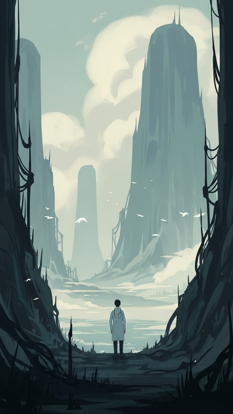 내면의 건강과 독립성을 마주하는 의사의 꿈 - 흉몽