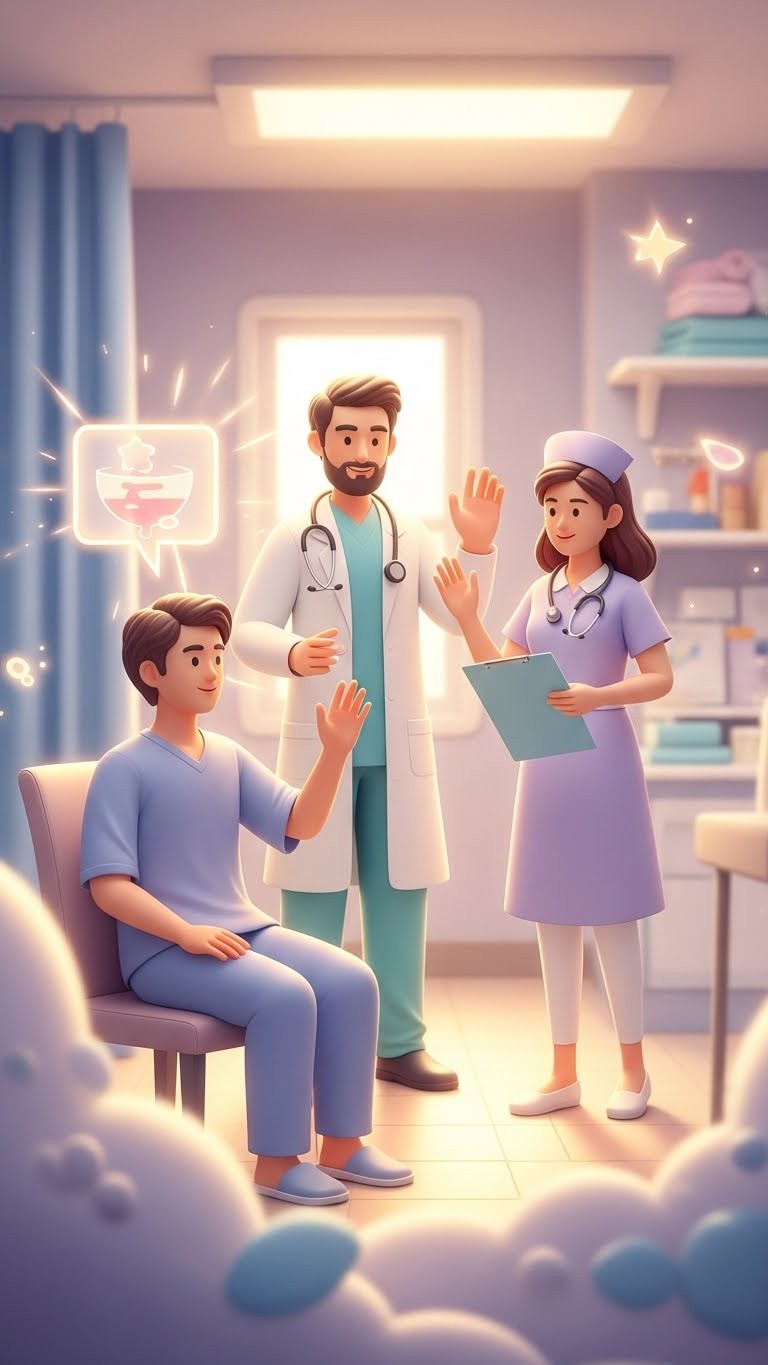 치유와 회복을 알리는, 긍정적인 관계를 상징하는 꿈 - 길몽