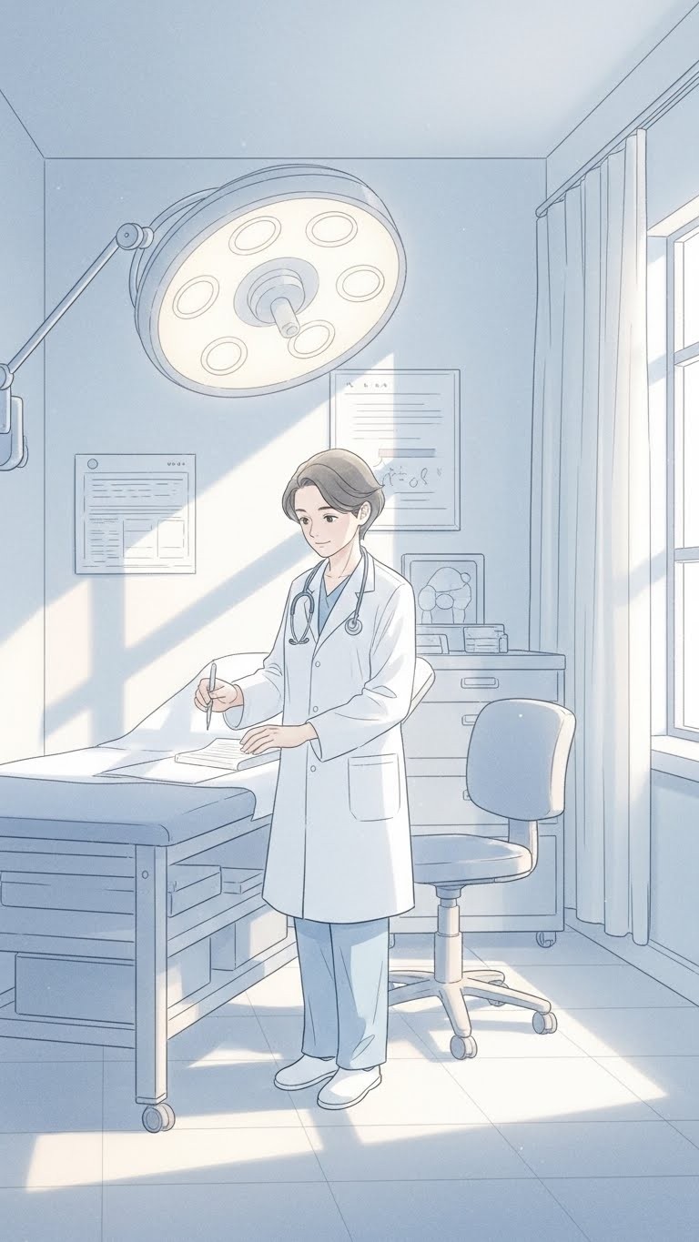 내면의 신호를 탐색하는 내과 의사와의 만남 - 보통