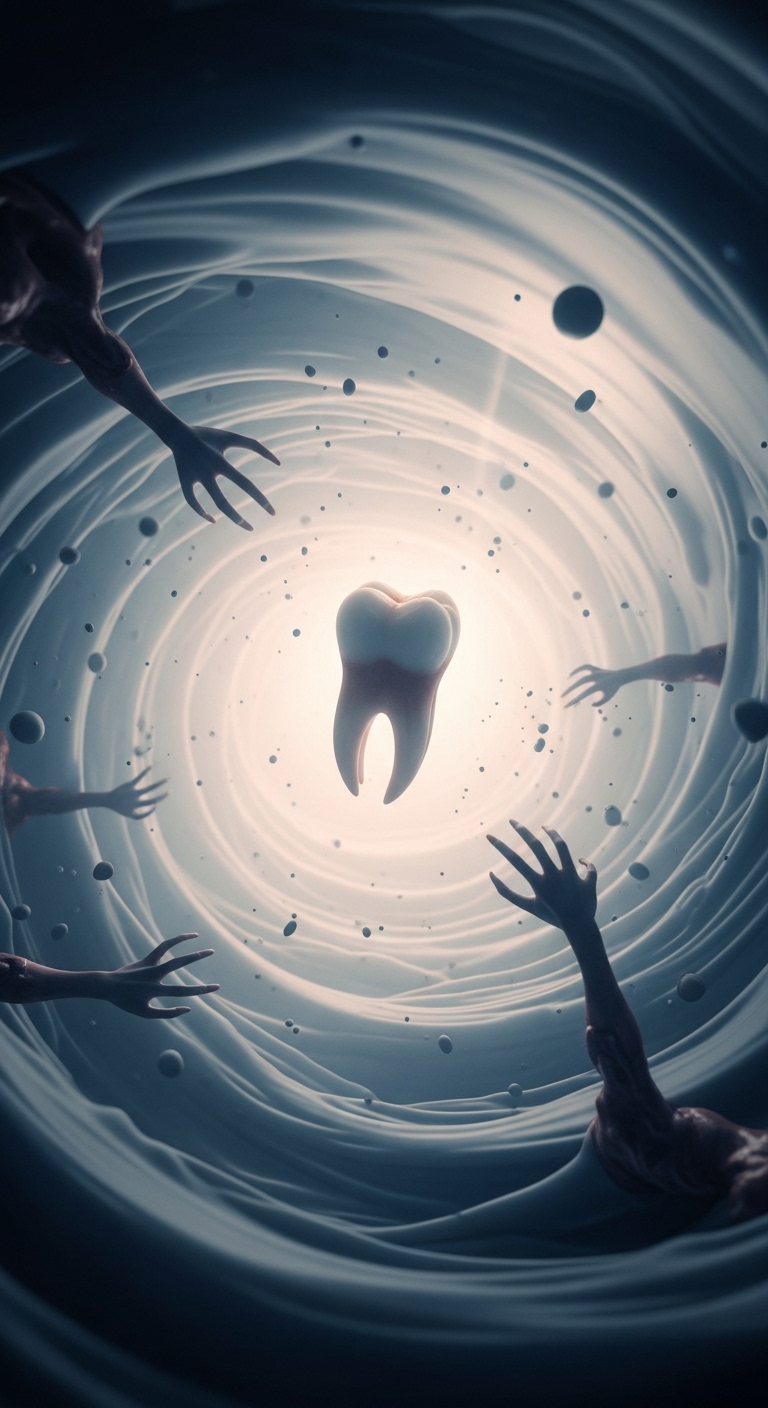 뿌리 뽑힌 이빨, 상실감과 불안의 그림자 - 흉몽