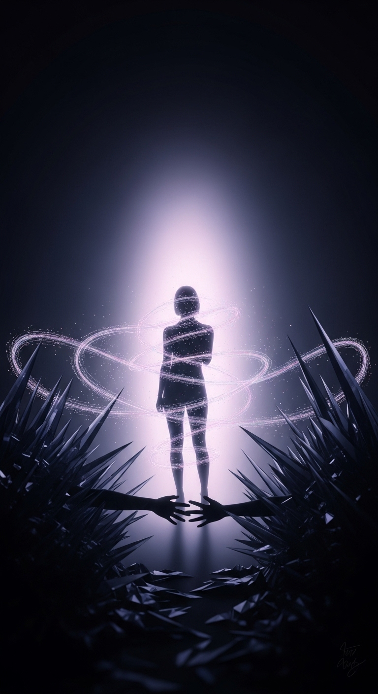 상대의 귀를 씹는 꿈: 은밀한 유혹과 좌절의 경고 - 흉몽