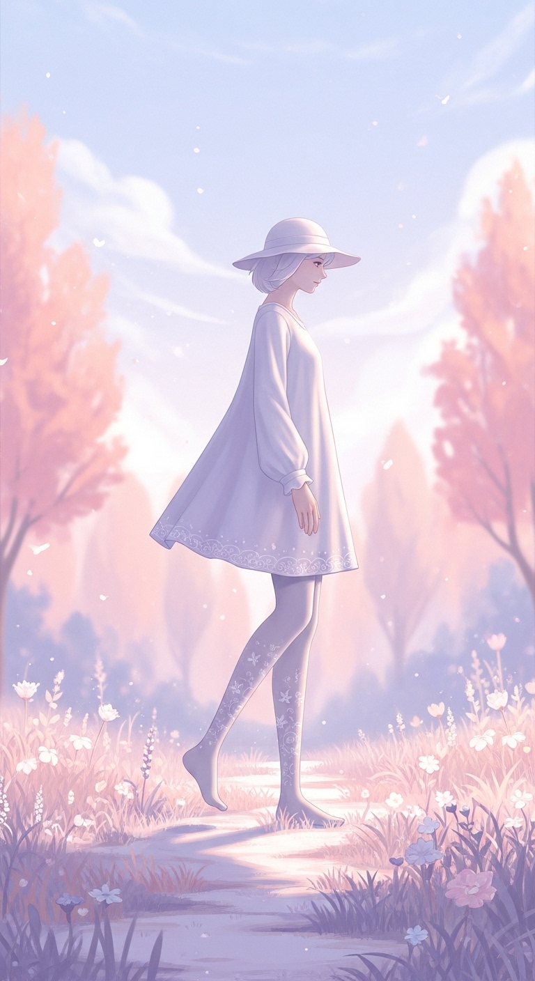 내면의 흔들림을 비추는 안짱다리의 형상 - 보통