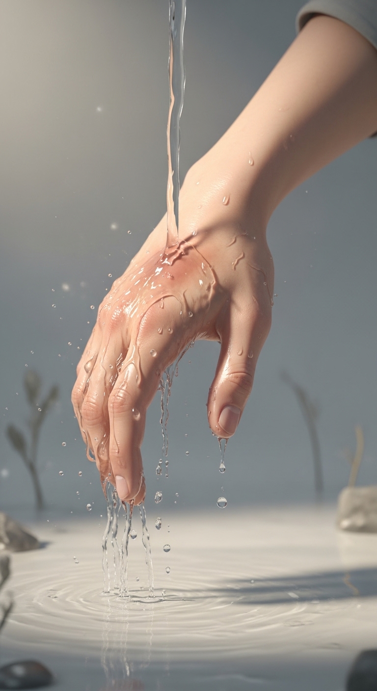 씻어도 지워지지 않는 손, 양심의 얼룩을 경고하는 꿈 - 보통