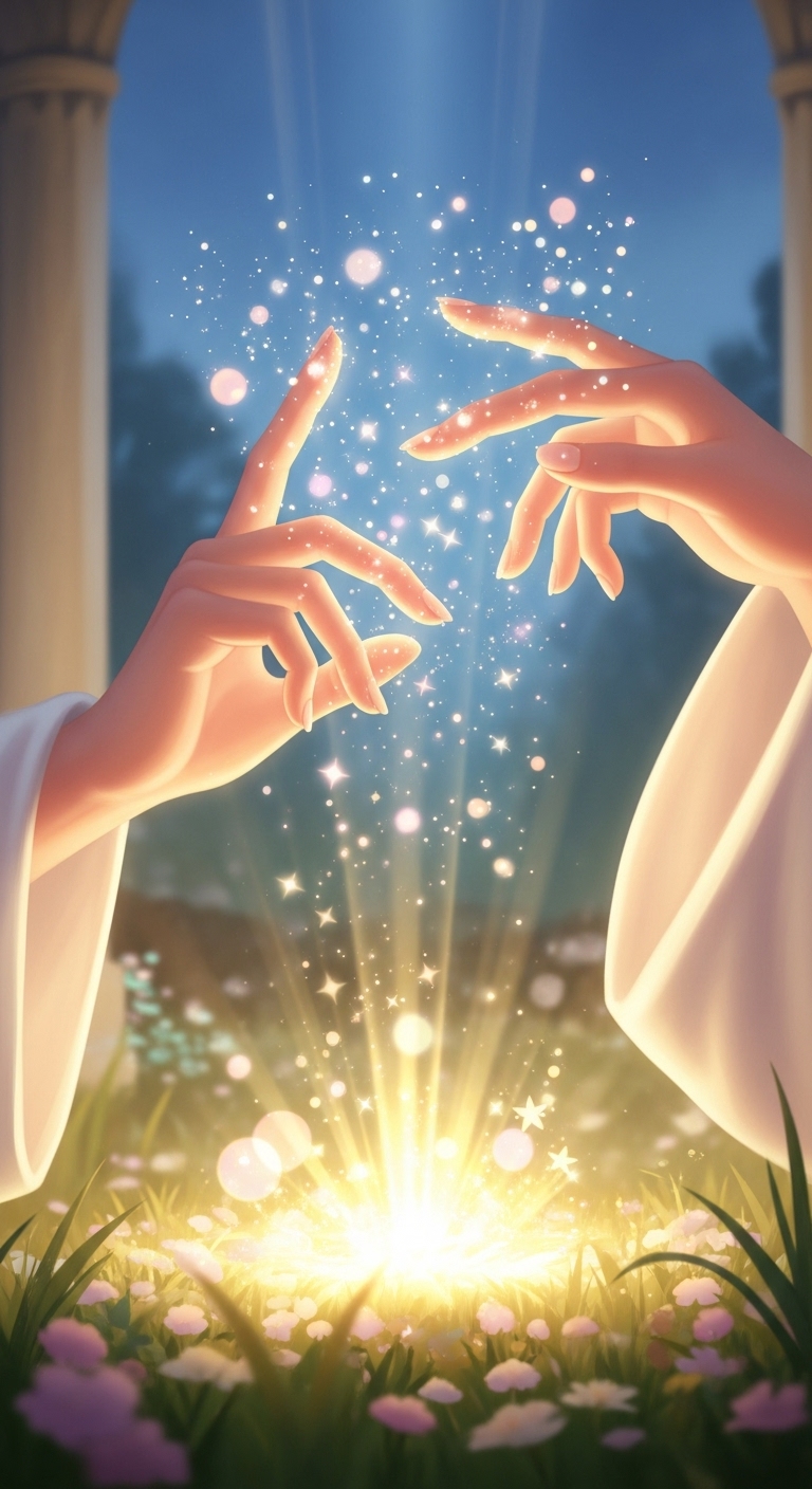 확장된 능력, 무한한 기회를 암시하는 손가락 증가 꿈 - 길몽