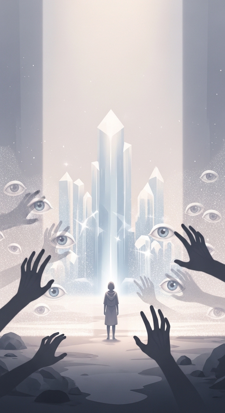 타인의 시선과 방해로 막힌 해소의 꿈 - 보통