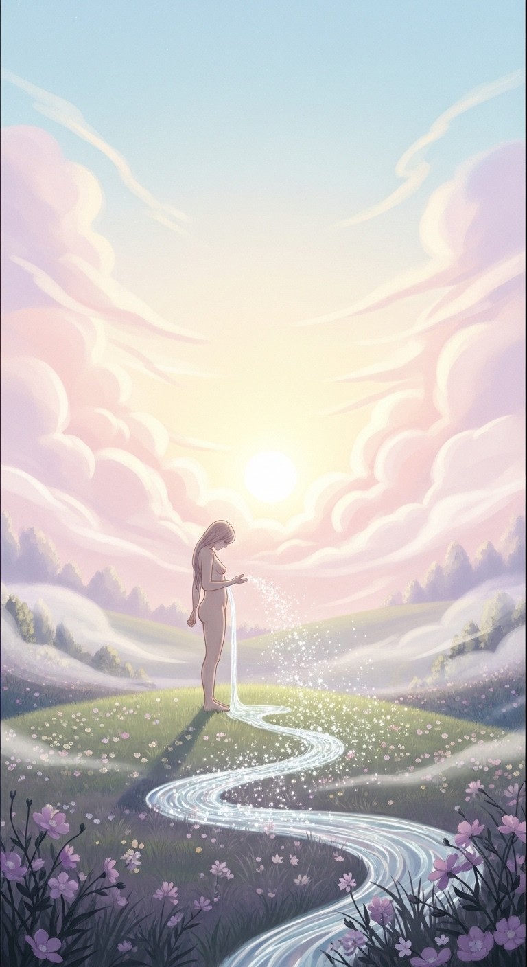 맨몸으로 마음의 짐을 덜어내고 새 출발을 준비하는 꿈 - 보통