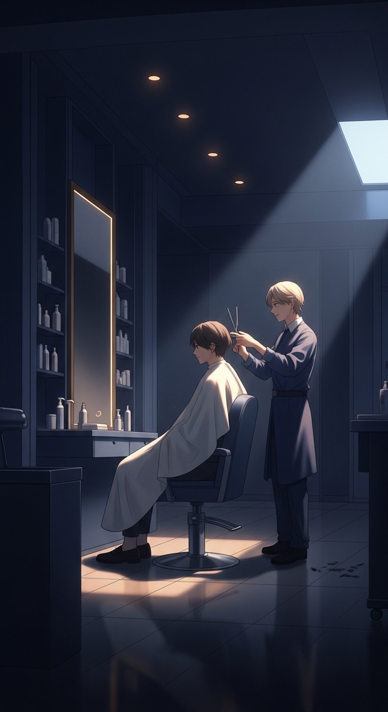 미용실에서 타인이 자신보다 먼저 머리를 자르는 것을 본 꿈 - 보통