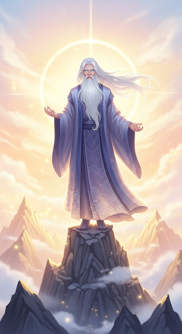 백발이 되어 존경과 지혜를 얻는 꿈 - 길몽