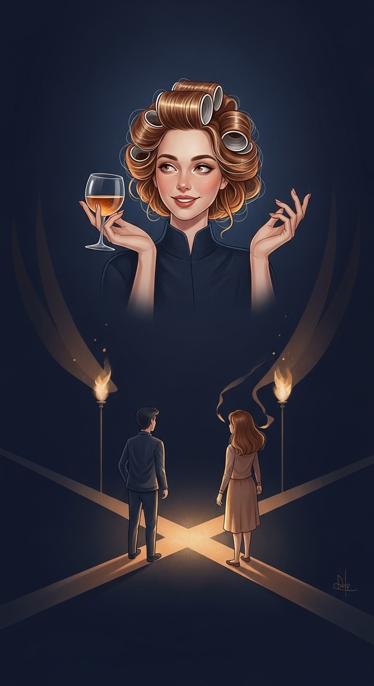 파마로 달라진 헤어스타일, 변화를 암시하는 꿈 - 보통