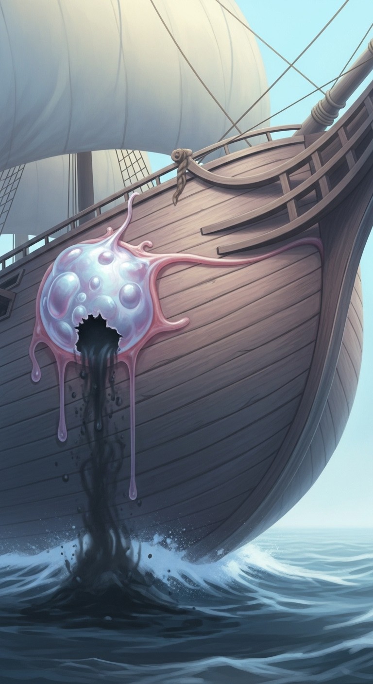 배에 돋아난 종기: 숨겨진 문제와 배신의 경고 - 흉몽