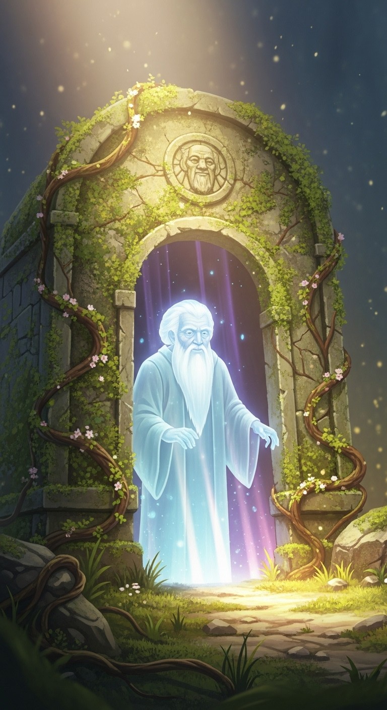 선조의 현현, 난관 극복의 지혜를 전하는 꿈 - 길몽