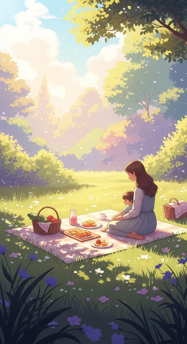 어머니와의 평화로운 소풍, 마음의 안정을 찾다 - 보통 어머니와의 평화로운 소풍, 마음의 안정을 찾다 - 보통