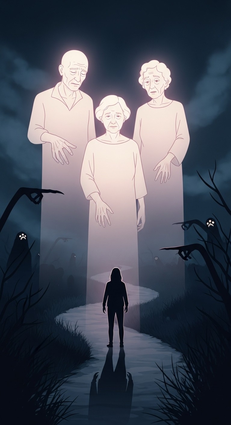 고인이 된 부모님과의 만남: 심층적 경고의 메시지 - 흉몽