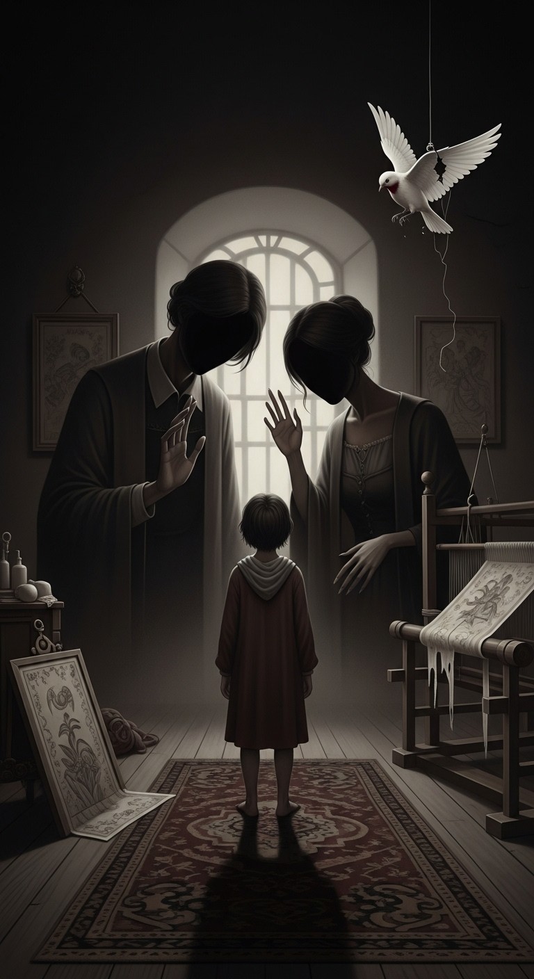 부모님께 꾸중을 듣는 꿈 - 흉몽