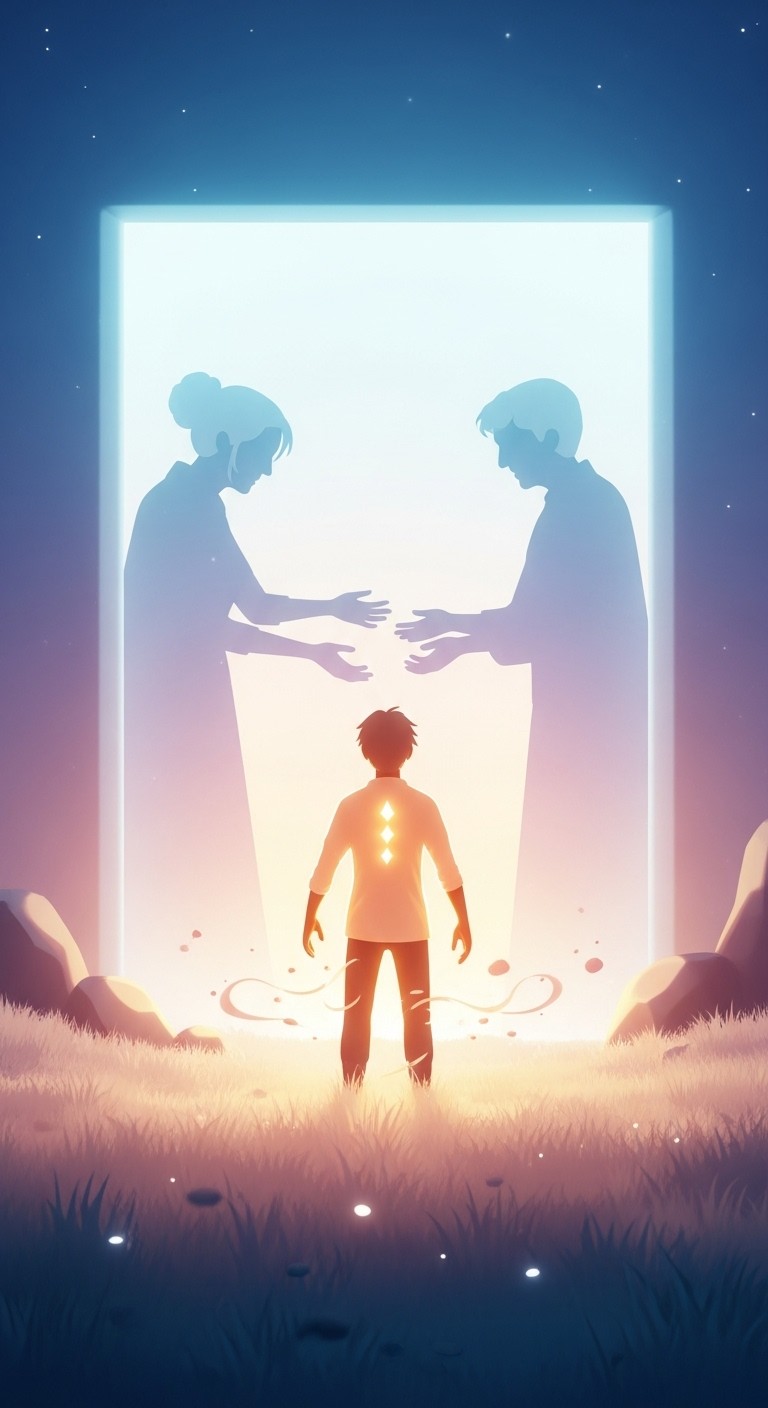 돌아가신 부모의 부름을 뿌리치고 삶을 선택하는 꿈 - 길몽 돌아가신 부모의 부름을 뿌리치고 삶을 선택하는 꿈 - 길몽