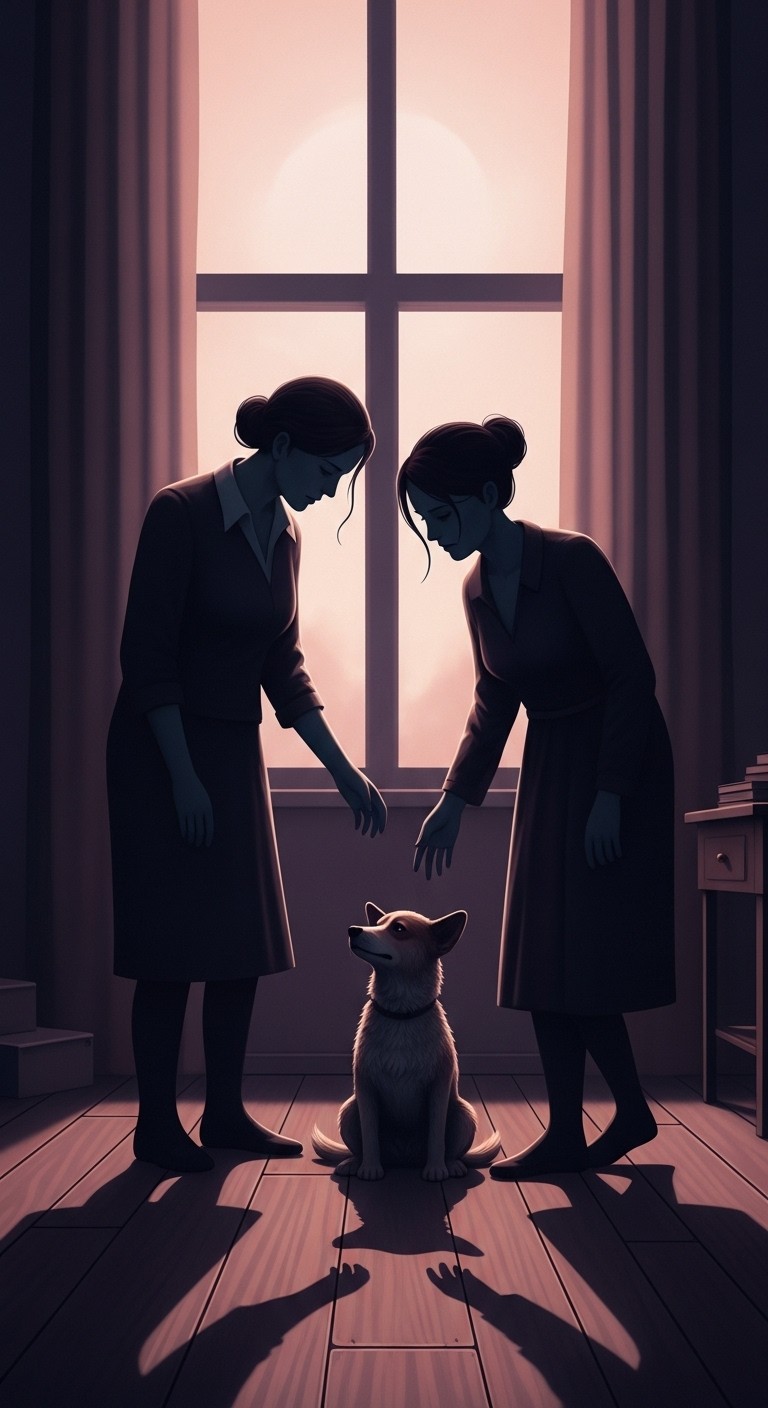 부모의 폭력, 반려견의 고통: 예고된 상실의 꿈 - 흉몽