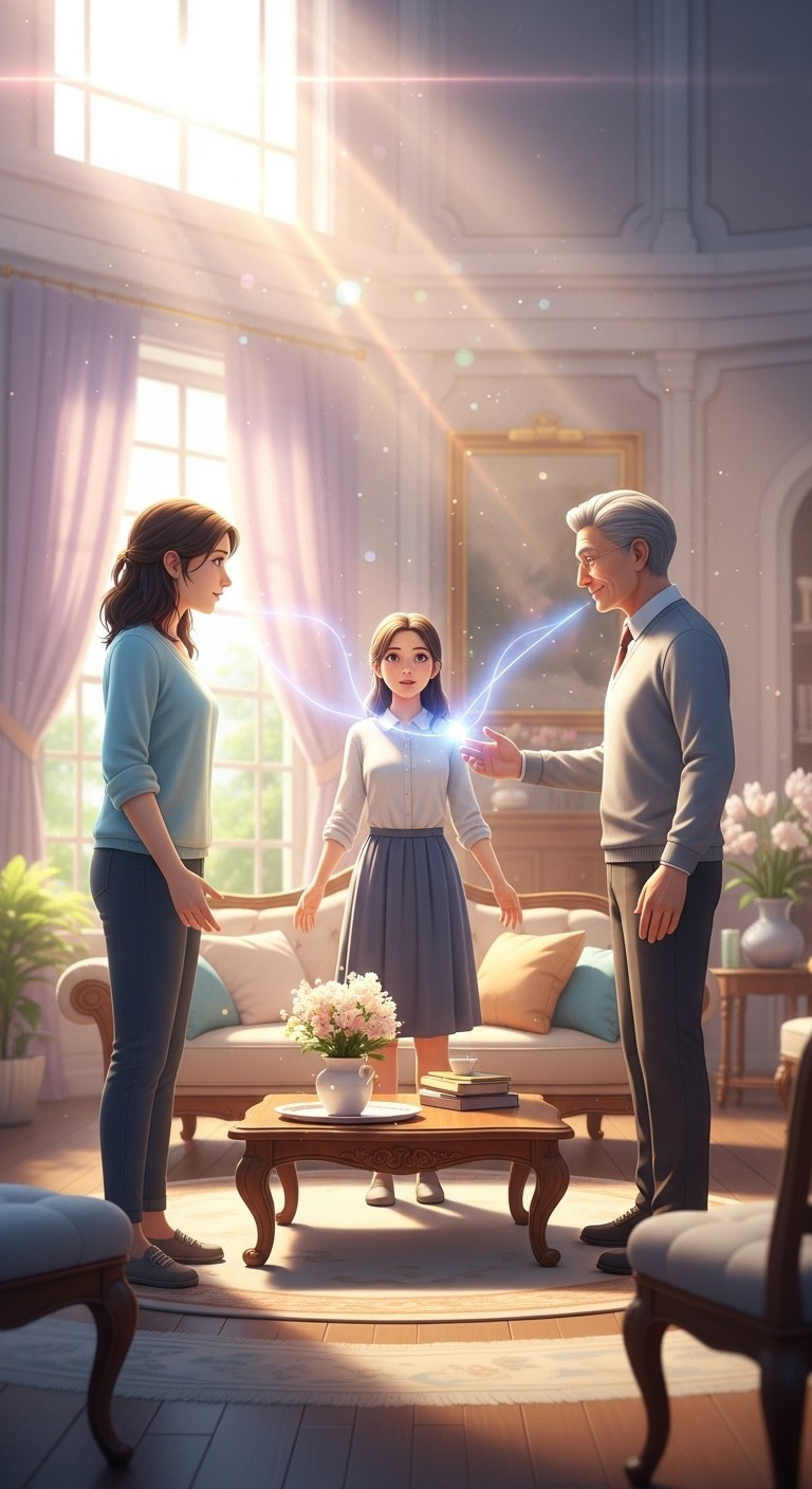 갈등을 넘어선 미래의 시부모와의 굳건한 유대 형성 꿈 - 길몽