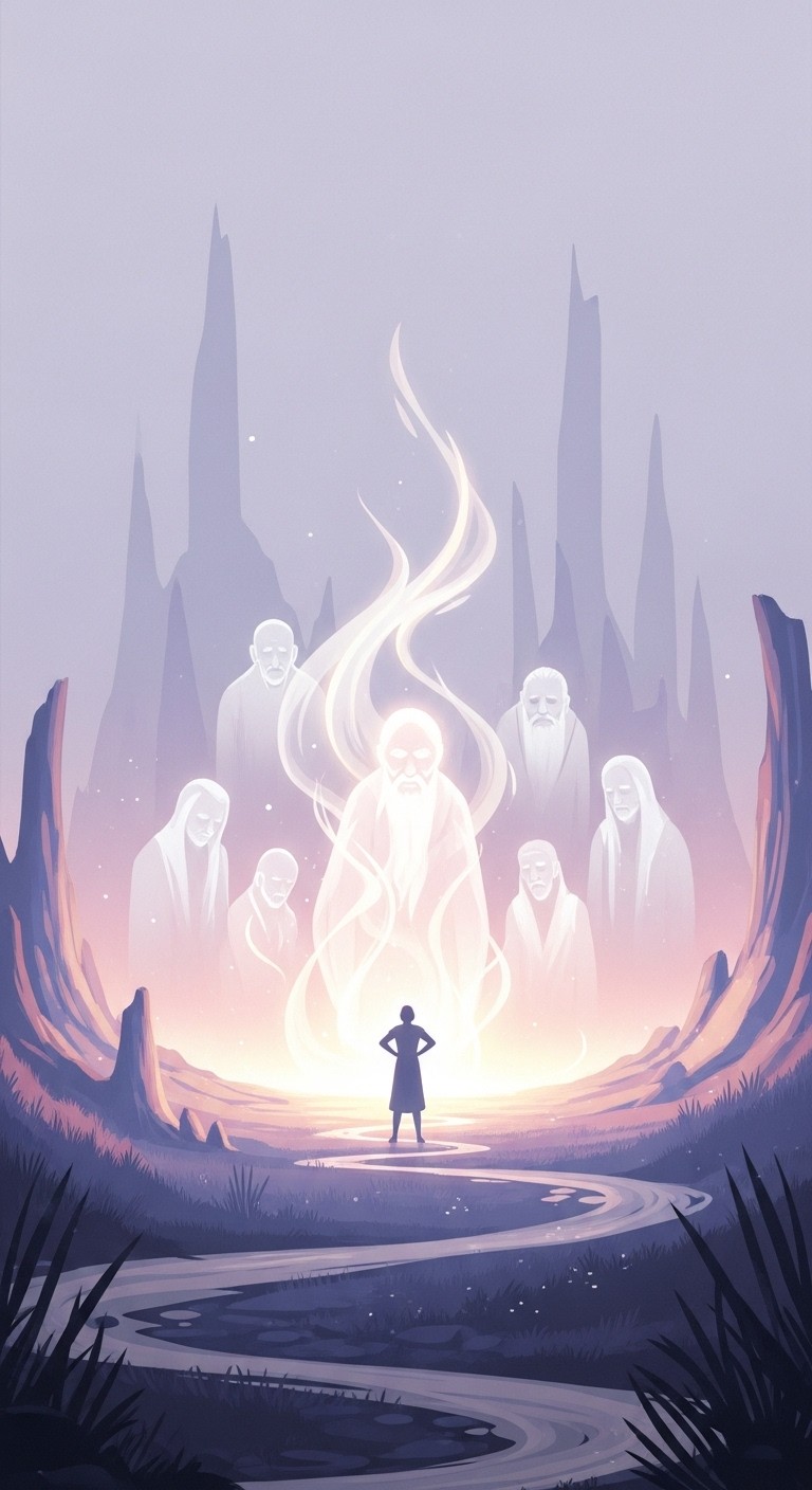 조상의 목소리로 확신을 얻고 뜻을 관철시키는 꿈 - 보통 조상의 목소리로 확신을 얻고 뜻을 관철시키는 꿈 - 보통