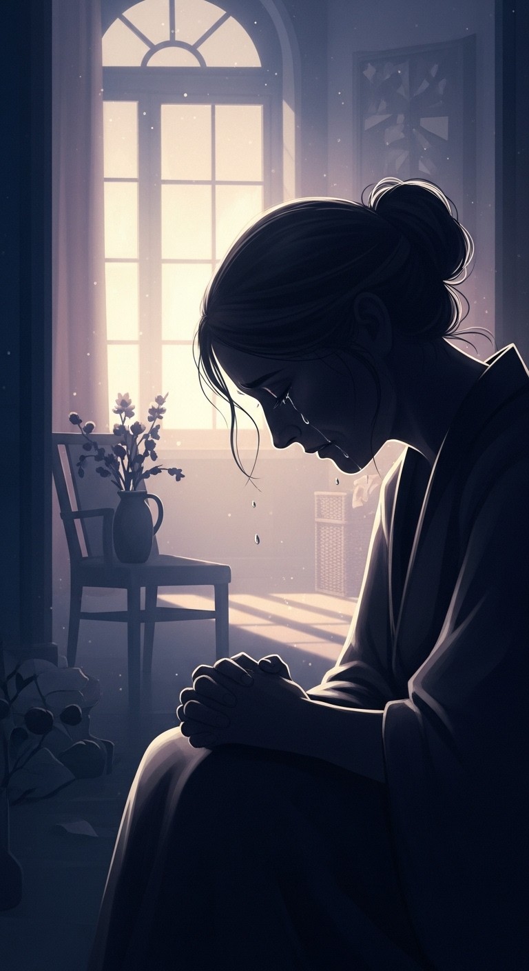 조상의 슬픈 울음, 가족에게 전하는 경고 - 흉몽