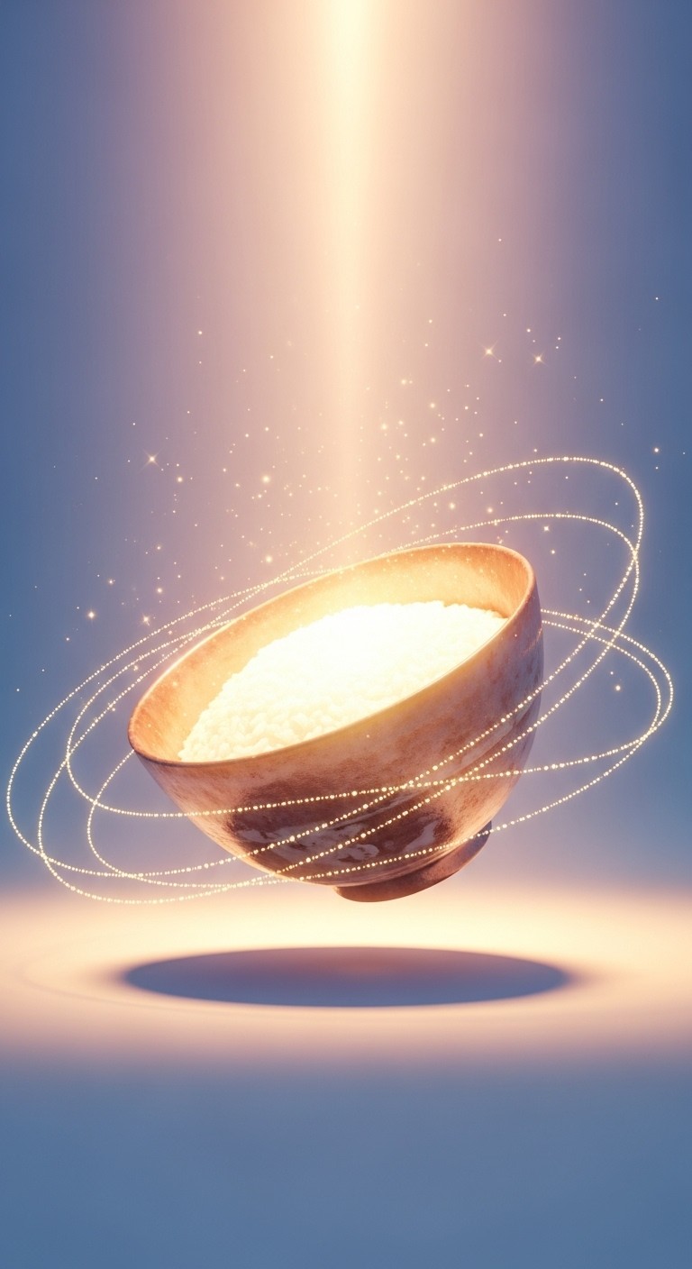 조상의 지혜와 풍요가 담긴 밥그릇을 얻는 꿈 - 길몽