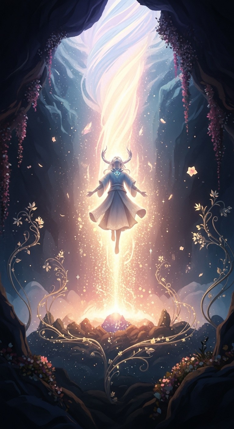 지옥에서 벗어난 조상: 고난 극복과 새로운 시작의 징조 - 길몽