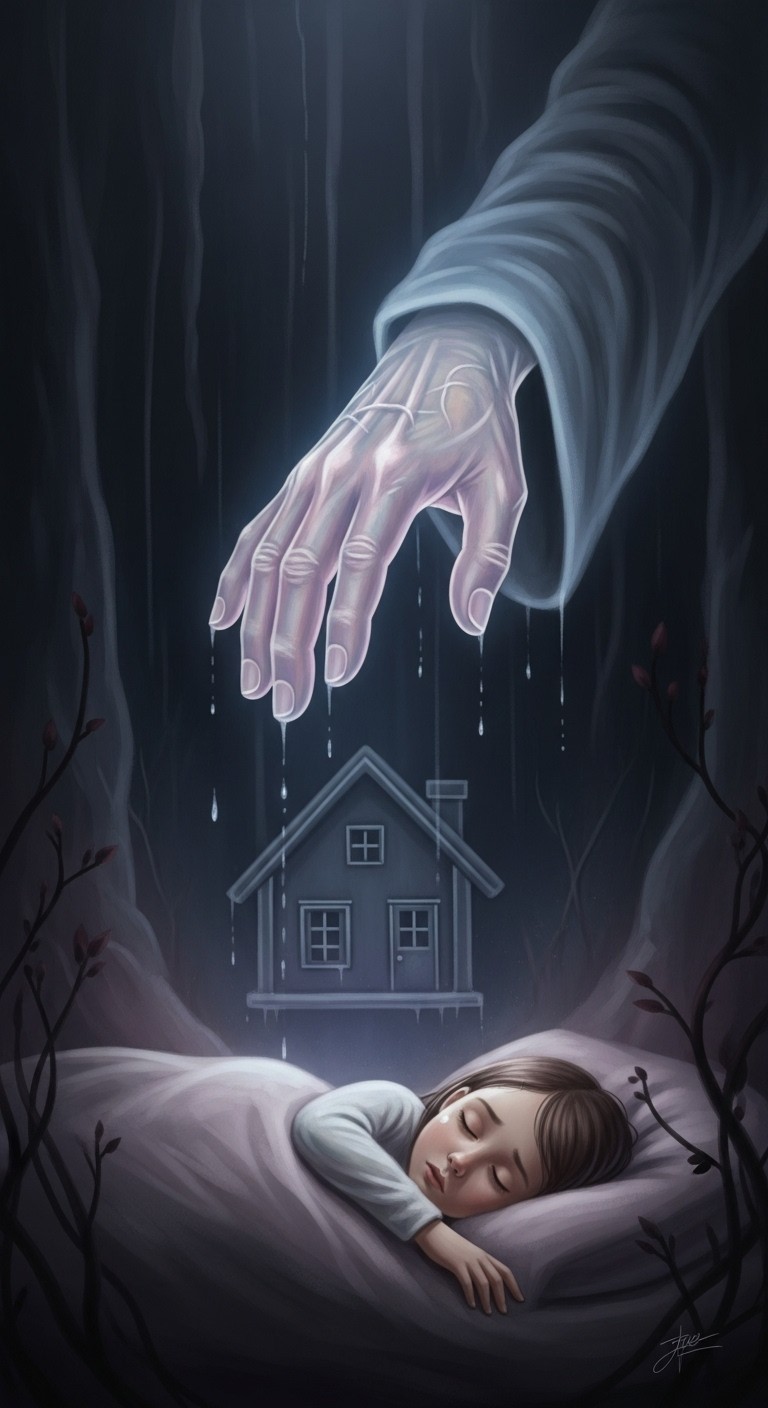 조상의 부드러운 손길, 그러나 숨겨진 경고 - 흉몽