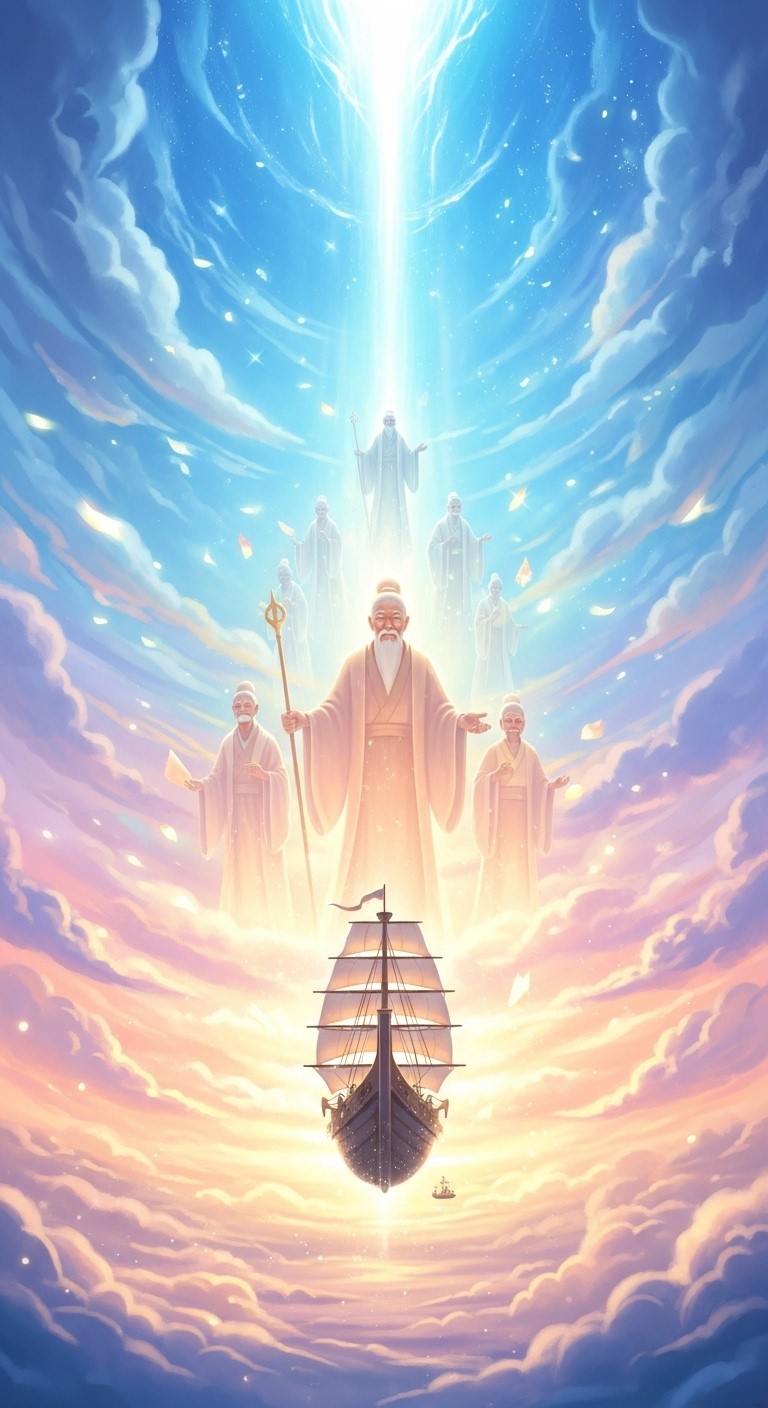 조상의 승천, 비약적 발전과 입신양명의 길몽 - 길몽