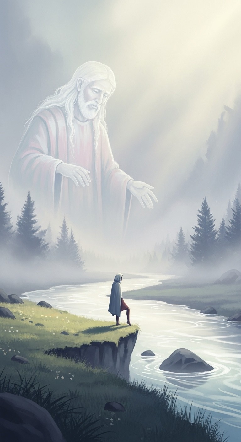 망자의 손에 이끌려 강을 건너는 꿈: 삶과 죽음의 경계에서 - 보통