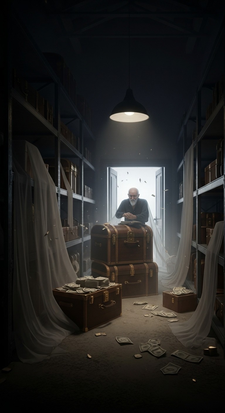 창고에서 나온 조상: 망각된 가치와 재물 손실의 경고 - 흉몽