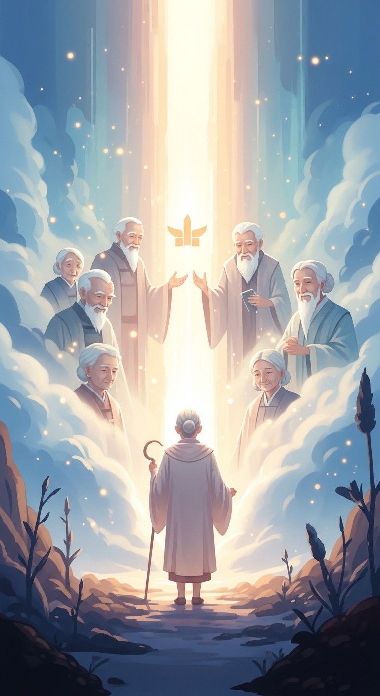 선조의 현신, 반가운 소식의 예고편 - 길몽