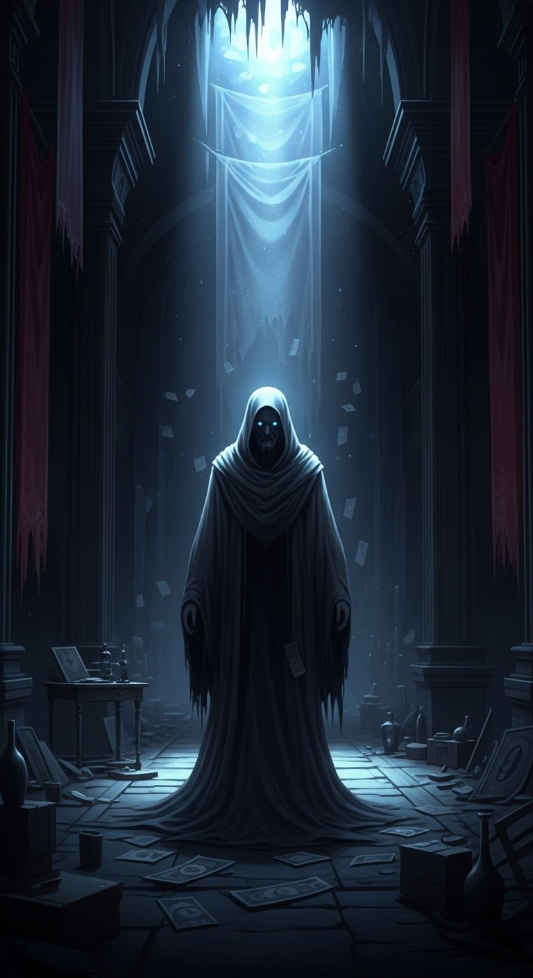 가문의 그림자를 짊어진 조상을 만난 꿈 - 흉몽