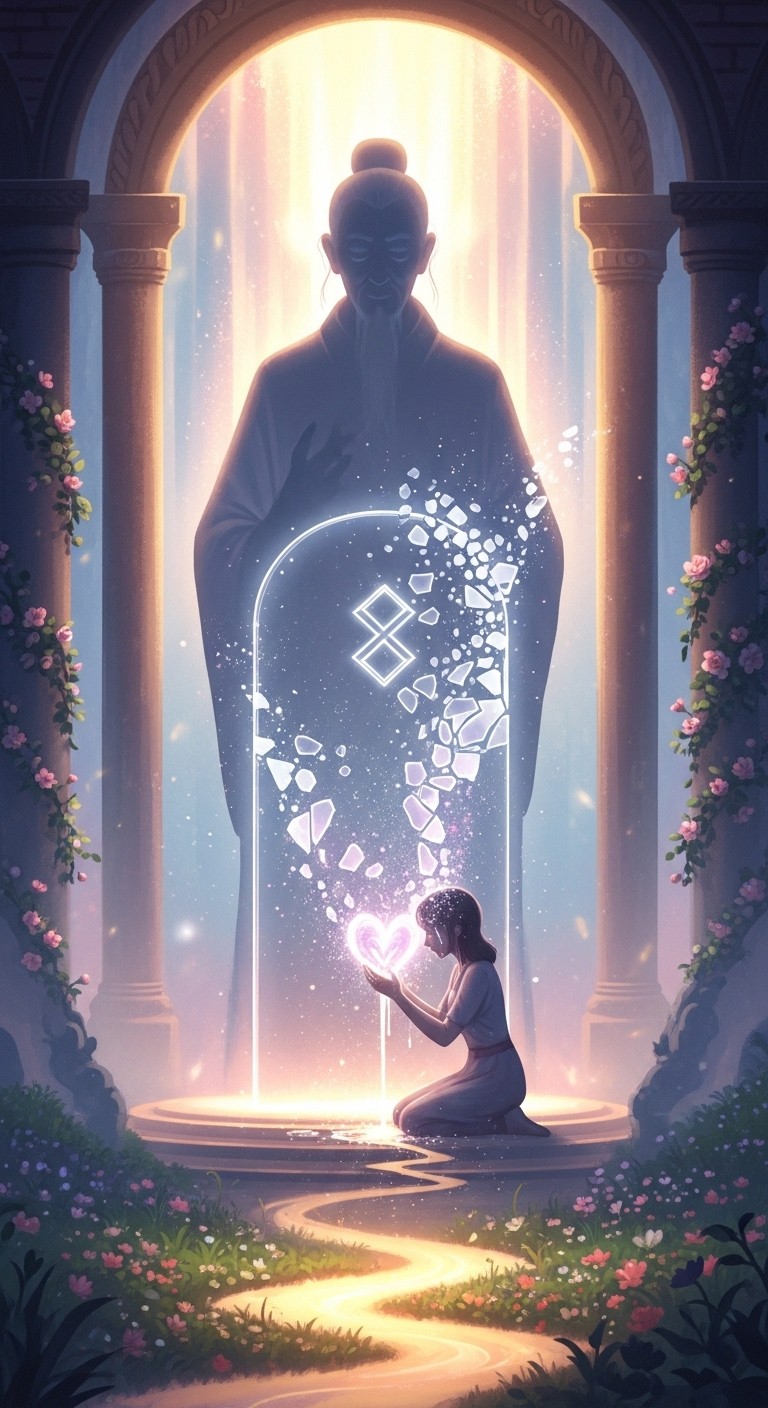 조상의 위폐 앞에서 흘린 눈물, 진정한 유산을 깨닫는 길몽 - 길몽