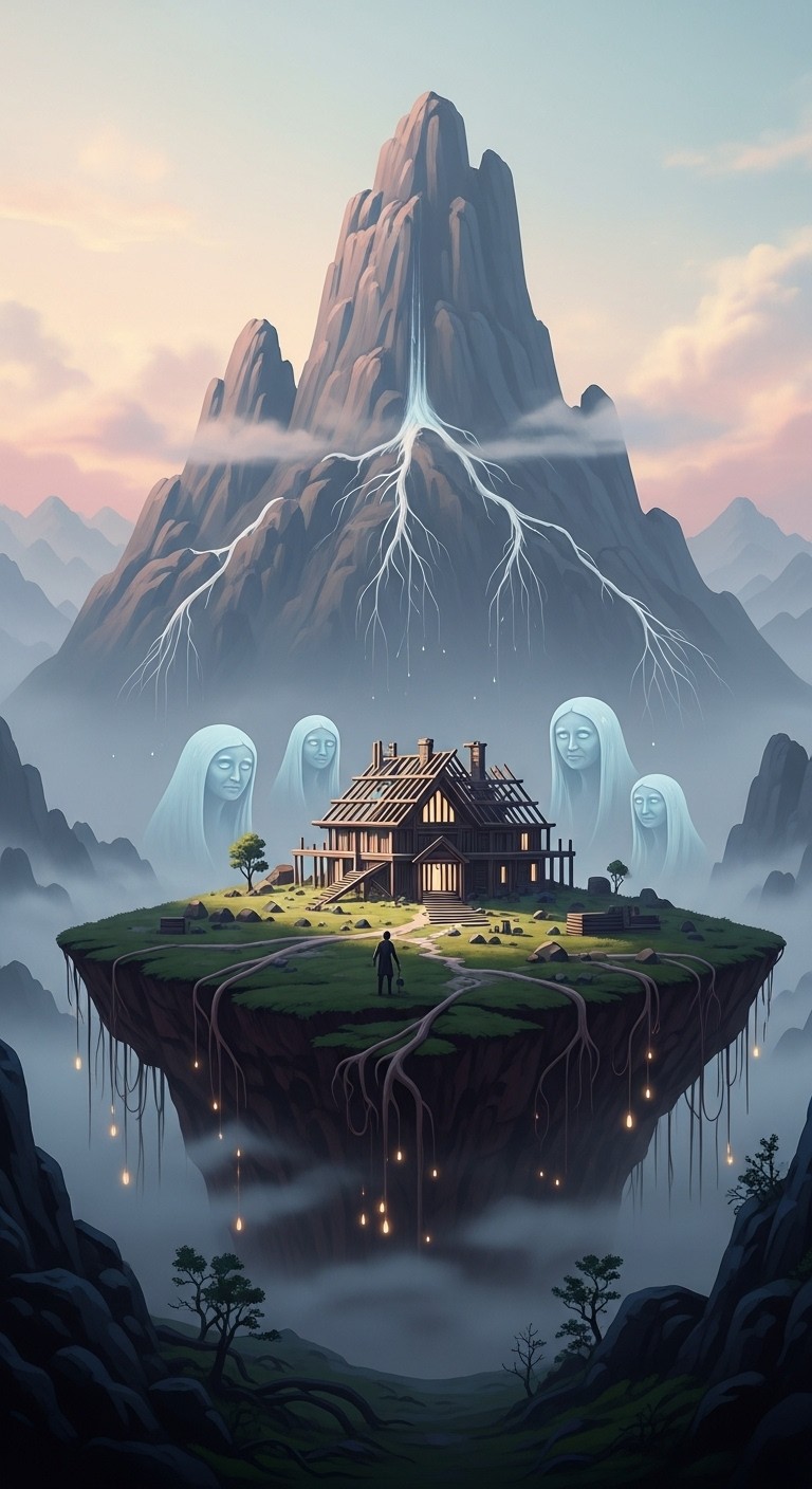 선조의 땅에 보금자리를 짓는 꿈 - 흉몽